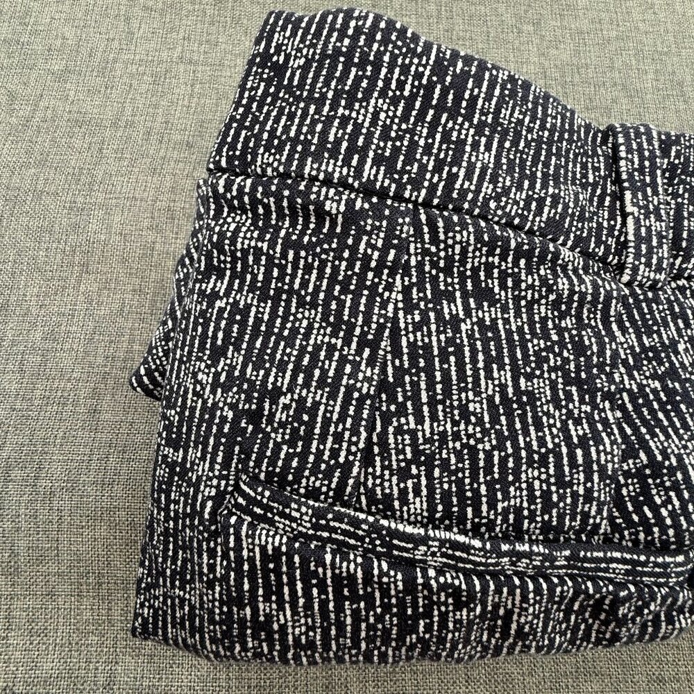 LANE BRYANT The Allie Cropped Pants Sz 14 Cotton‎ Blend Thick Elastic Waist Band - Picture 12 of 13